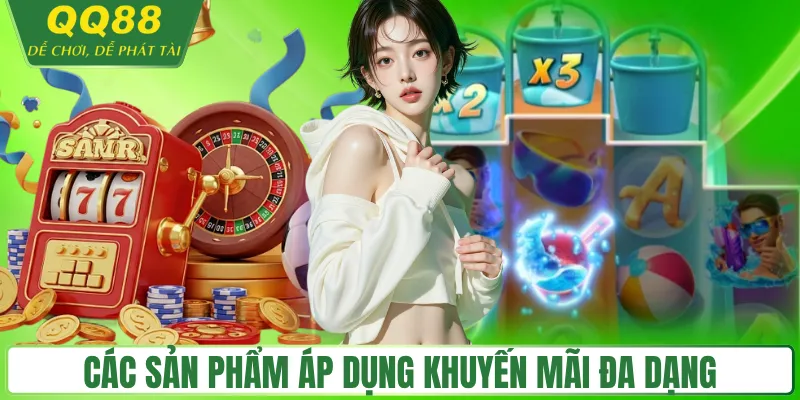 Khuyến mãi nạp đầu 8888k dành riêng tân thủ Các sản phẩm áp dụng khuyến mãi đa dạng