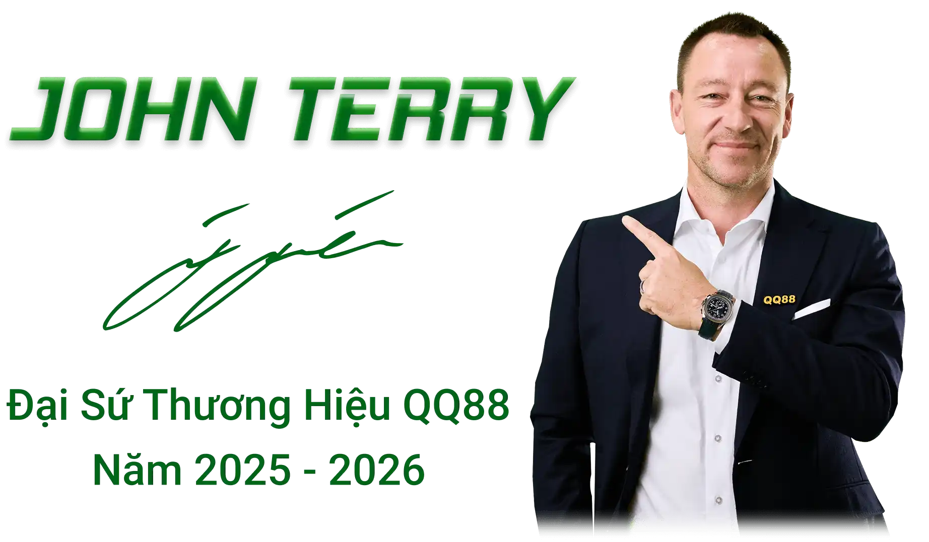 Đại sứ thương hiệu của QQ88 John Terry